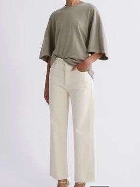 AGOLDE Ren Jean in brown rice size 30 NWT!